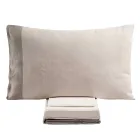 Dvojlůžková souprava z 90% bavlny a 10% lnu Made in Italy - Nestle Viadurini