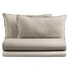 Kompletní manželská postel z čisté bavlny barvená a stínovaná – delikatesa Viadurini