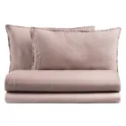 Kompletní manželská postel z čisté bavlny barvená a stínovaná – delikatesa Viadurini