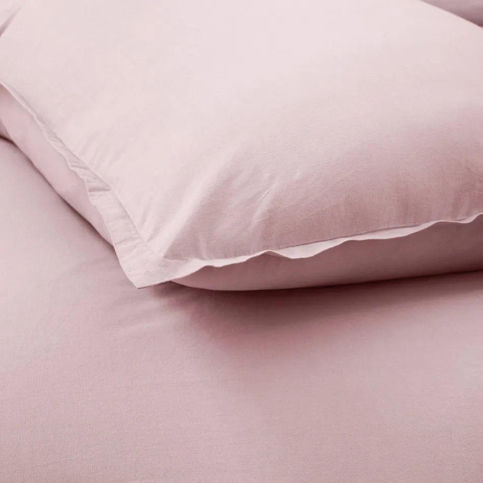 Kompletní manželská postel z čisté bavlny barvená a stínovaná – delikatesa Viadurini