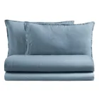 Kompletní manželská postel z čisté bavlny barvená a stínovaná – delikatesa Viadurini