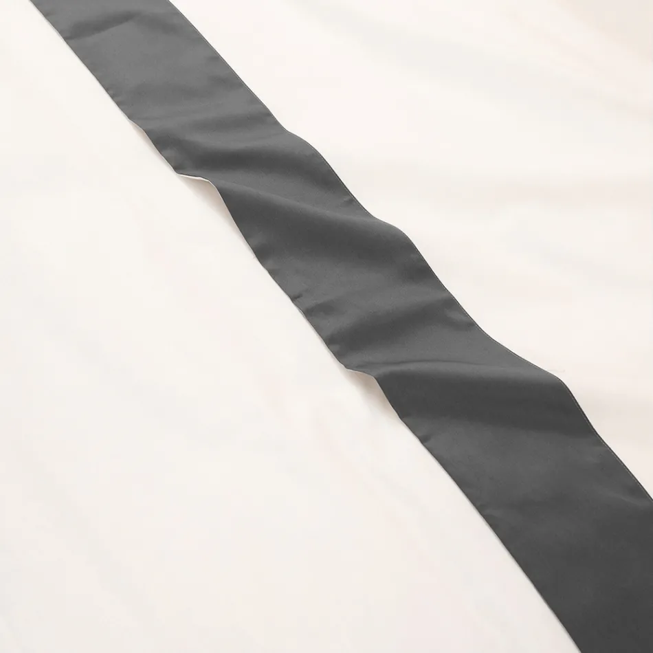 Kompletní ložní souprava Queen ze 100% bavlny a 10% bavlněného saténu - detail Viadurini