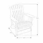 Složení 2 Koupelnový nábytek z masivního teakového dřeva - Solferino Viadurini