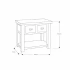 Složení 3 Koupelnový nábytek z teakového dřeva s pryskyřičným umyvadlem - Essence Viadurini