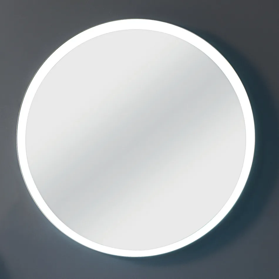 Složení 3 Koupelnový nábytek z kovu, dřeva a keramiky vyrobený v Itálii - Cizco Viadurini