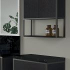 Složení 5 Samostatně stojící koupelnový nábytek v Ecolegnu Délka 130 + 70 cm - Cizco Viadurini