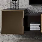 Nástěnná kompozice pro obývací prostor moderního designu Made in Italy - Margit Viadurini