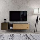 Nástěnná kompozice pro obývací prostor moderního designu Made in Italy - Margit Viadurini