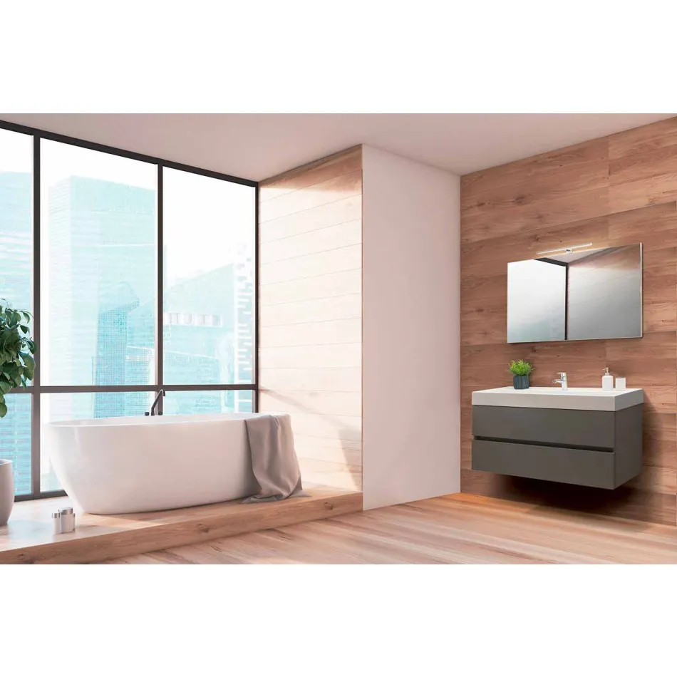 Koupelna pozastavená kompozice v Fenix Gray - Becky Viadurini