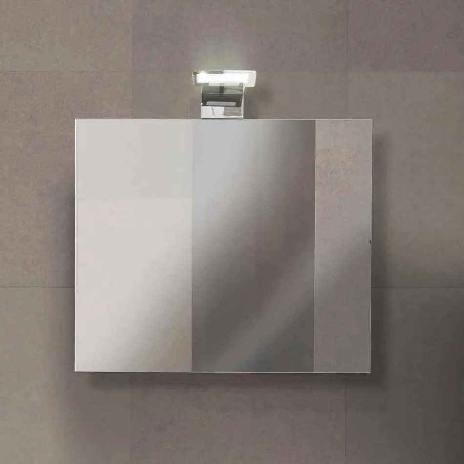 Složení koupelnového nábytku v dubovém melaminu - Becky Viadurini