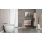 Složení koupelnového nábytku v dubovém melaminu - Becky Viadurini