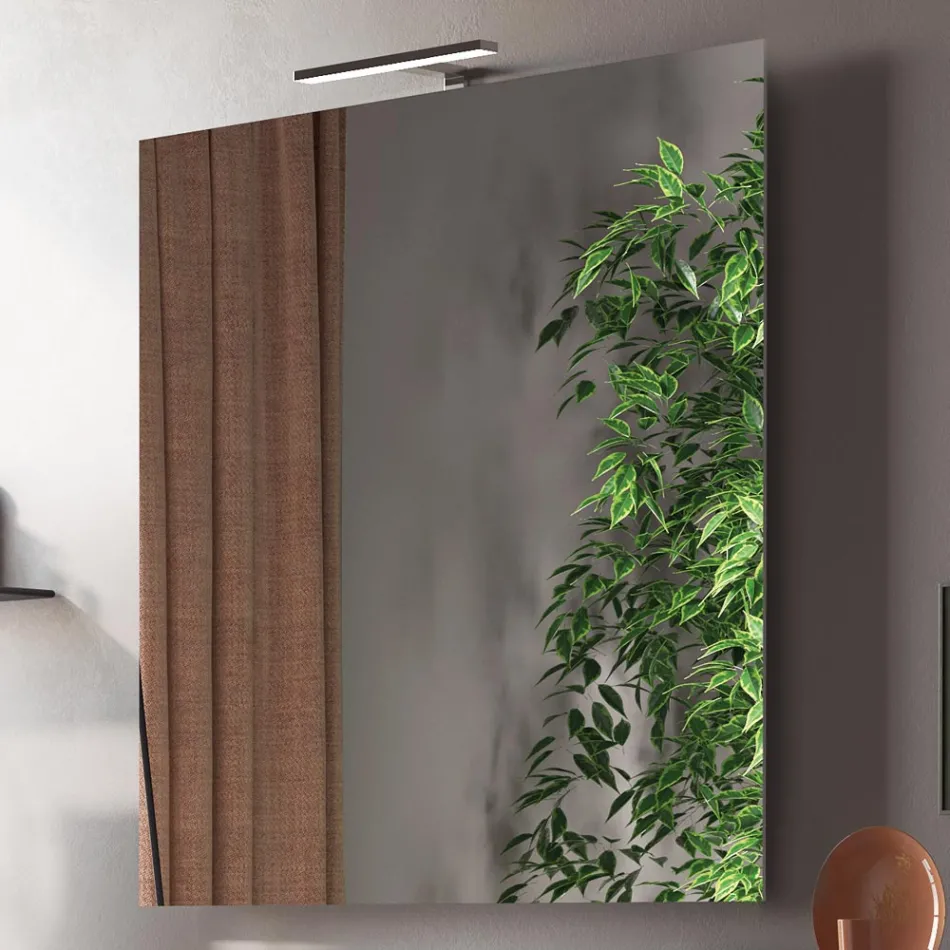 Kompozice koupelny Kompletní s umyvadlem, zrcadlem a podstavcem Made in Italy - Dream Viadurini