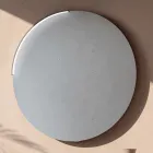 Koupelnová sestava se 4 zásuvkami, černým keramickým umyvadlem a zrcadlem - Elios Viadurini