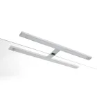 Koupelnová sestava se 4 zásuvkami, umyvadlem, zrcadlem a otevřenými policemi - Elios Viadurini