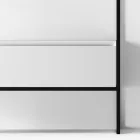 Složení koupelny Umyvadlo z keramiky a zrcadla Made in Italy - Hoscar Viadurini