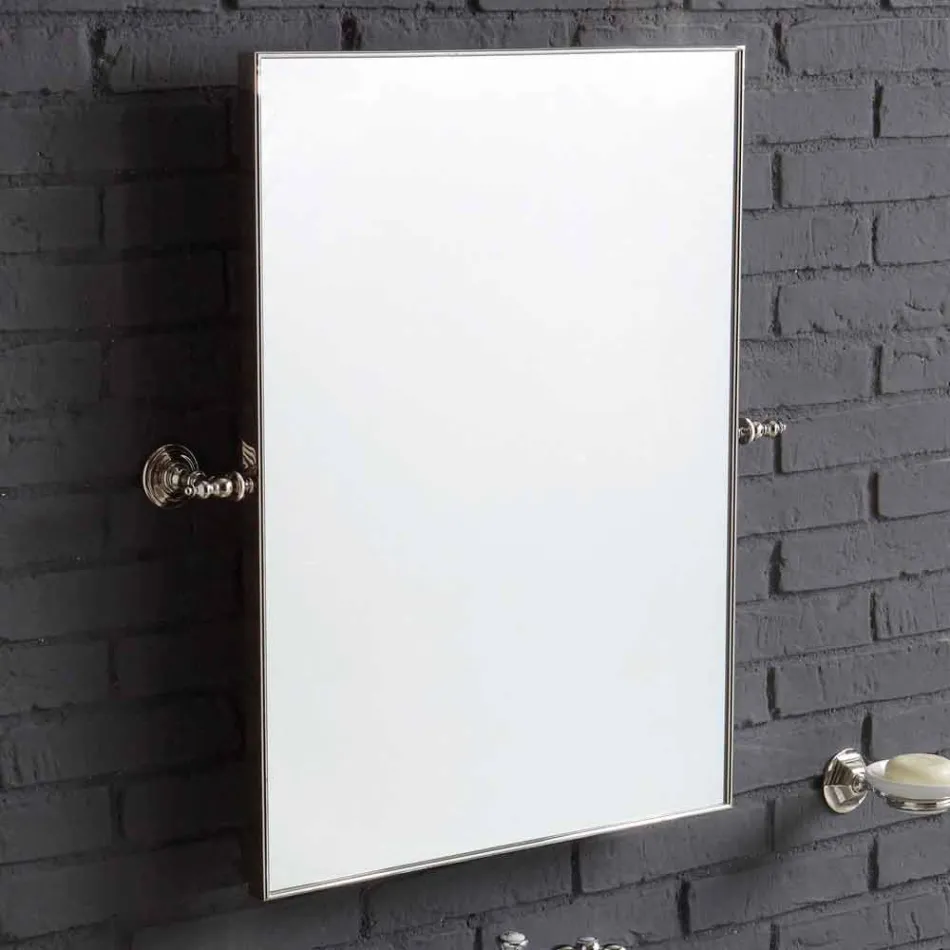 Složení umyvadlem v keramické bílé sloupce Ania Viadurini