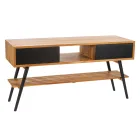 Moderní černá koupelna složení na zemi včetně příslušenství - Georges Viadurini