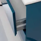 Složení pozastavená koupelna v Mdf lakované Made in Italy - Becky Viadurini