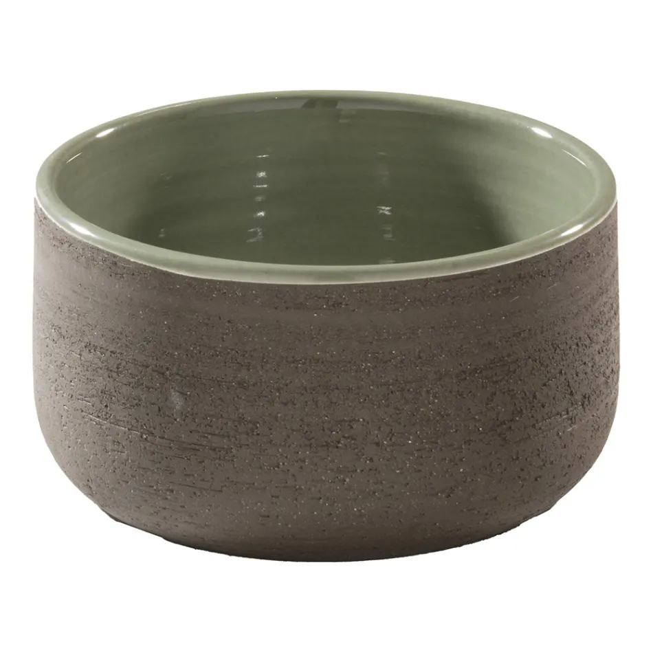 Zelené složení koupelny se skříňkou proti poškrábání a doplňky - Patryk Viadurini