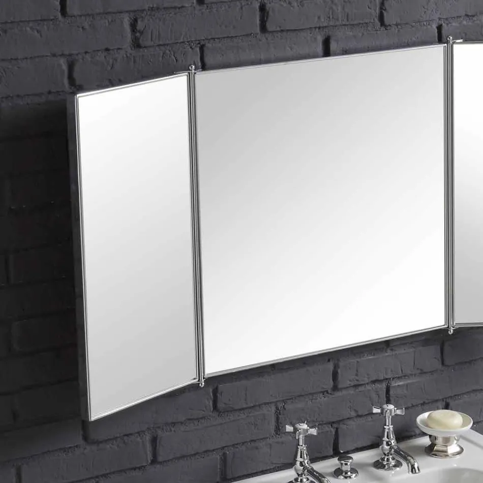 Složení s keramickým umyvadlem kolony asi 900 roků Styl čáry Viadurini