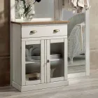 Vstupní kompozice ve dvoubarevném bílém vosku a přírodní dřevěné desce - Fatuo Viadurini