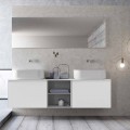 Moderní designová závěsná koupelnová kompozice vyrobená v Itálii - Callisi14