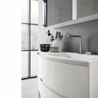 Moderní a zavěšená koupelnová kompozice vyrobená v Itálii - Callisi7 Viadurini