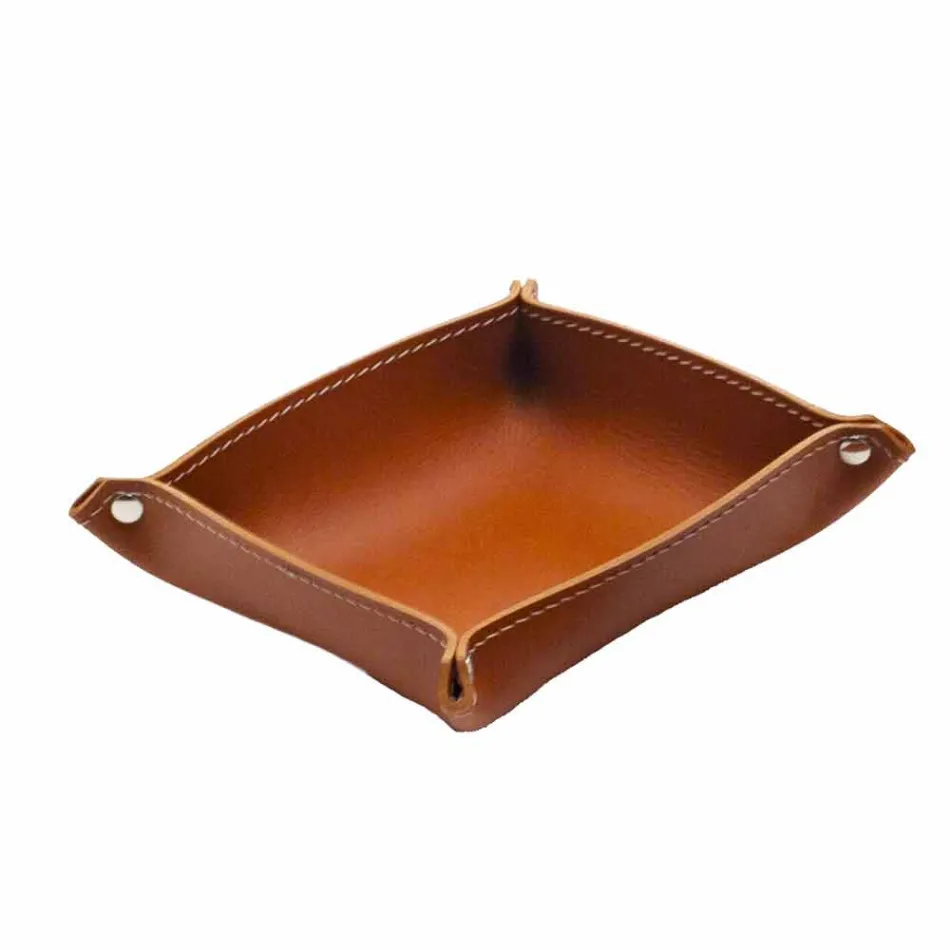 Moderní designové kancelářské složení v kůži Made in Italy - Giulio Viadurini