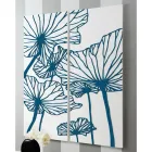 Složení 2 panelů zobrazujících květiny Made in Italy - Sheryl Viadurini