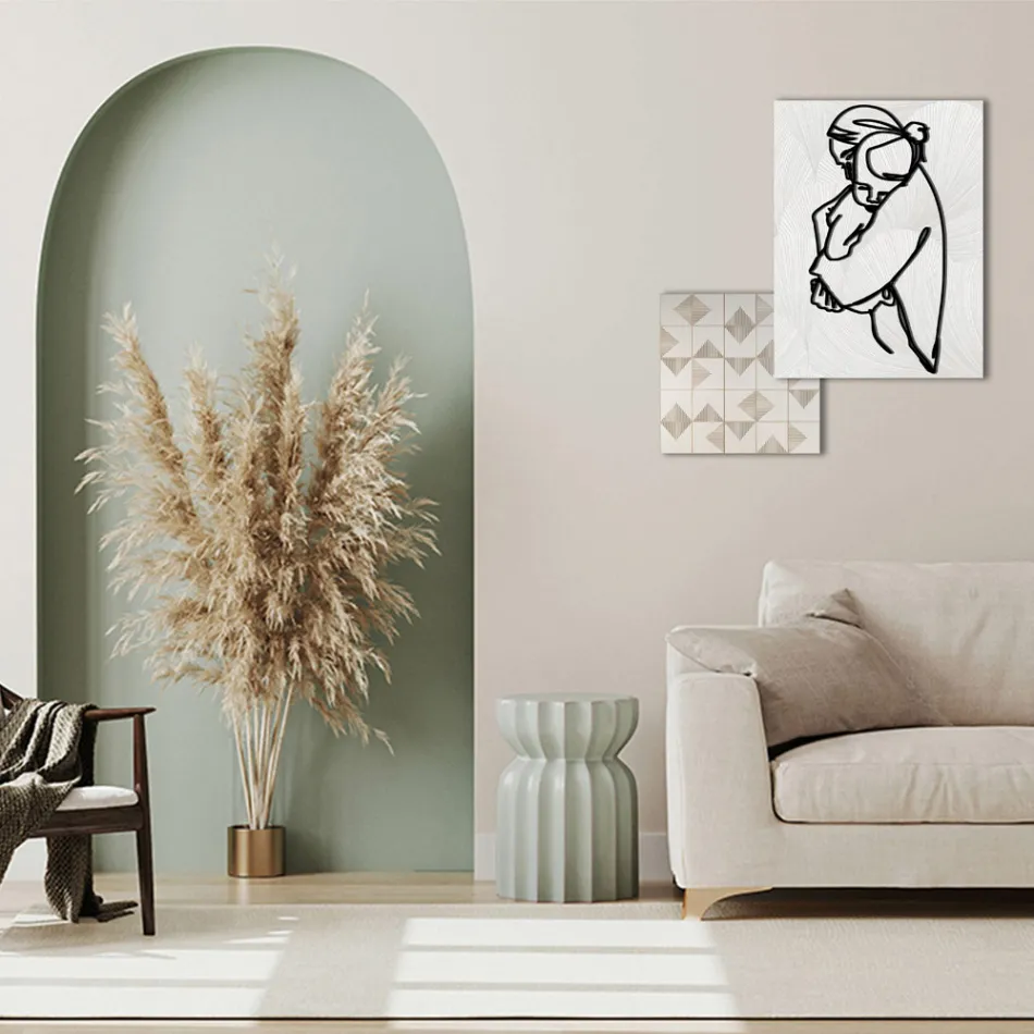 Složení 2 panelů se stylizací objetí Made in Italy - Kyoko Viadurini