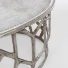 Složení 2 hliníkových konferenčních stolků Homemotion - Solomon Viadurini