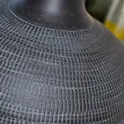 Složení 2 dekorativních váz v dekorované keramice - Lampedusa Viadurini