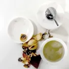 Složení 3 koupelnových doplňků z leštěného mramoru vyrobené v Itálii - Trevio Viadurini