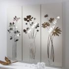 Složení 3 panelů zobrazujících 3 kytice květin Made in Italy - Colleen Viadurini