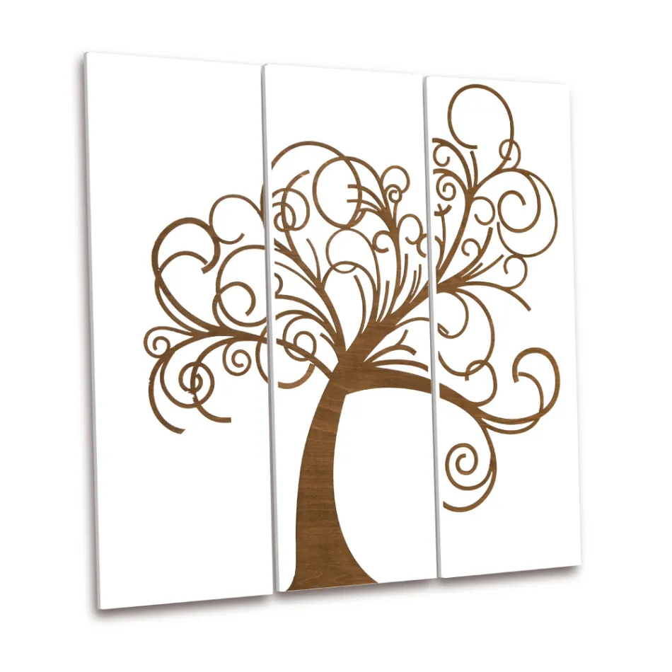 Složení 3 panelů představujících strom života Made in Italy - Eliza Viadurini