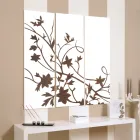 Složení 3 panelů znázorňujících větev s listy Made in Italy - Ashton Viadurini