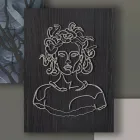 Složení 3 panelů se stylizací Medúzy Made in Italy - Ichika Viadurini