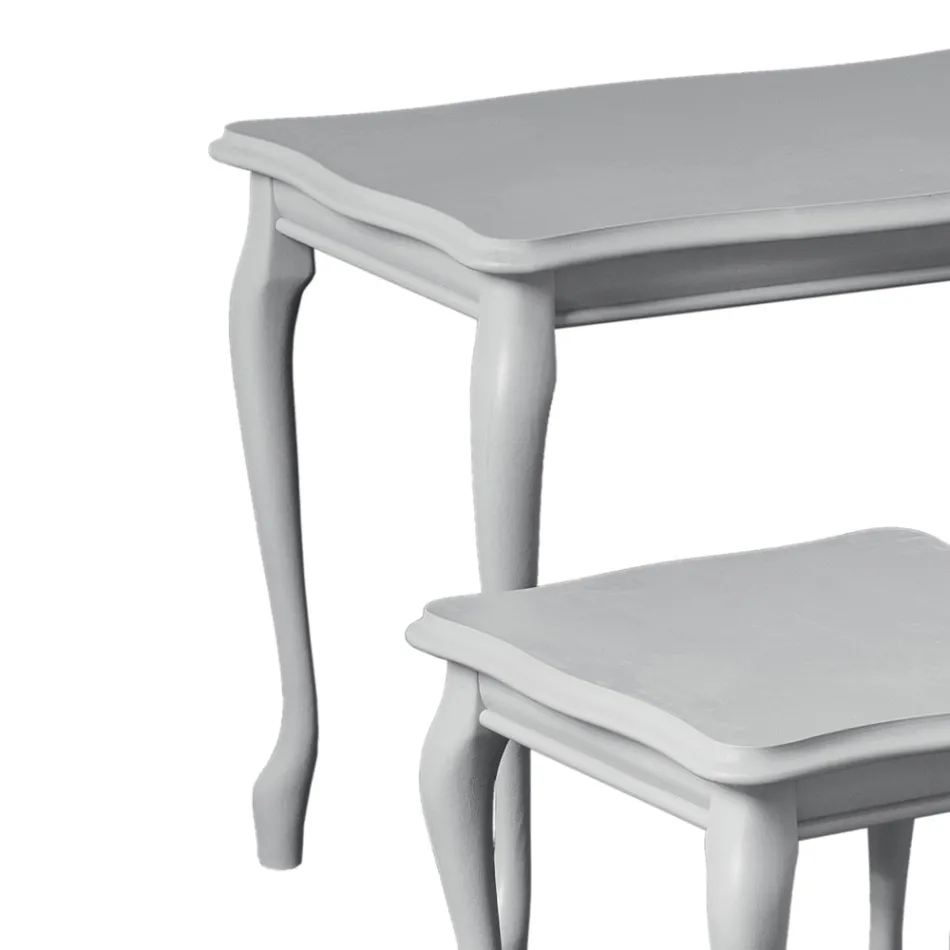 Složení 3 konferenčních stolků různých velikostí Made in Italy - Mummu Viadurini