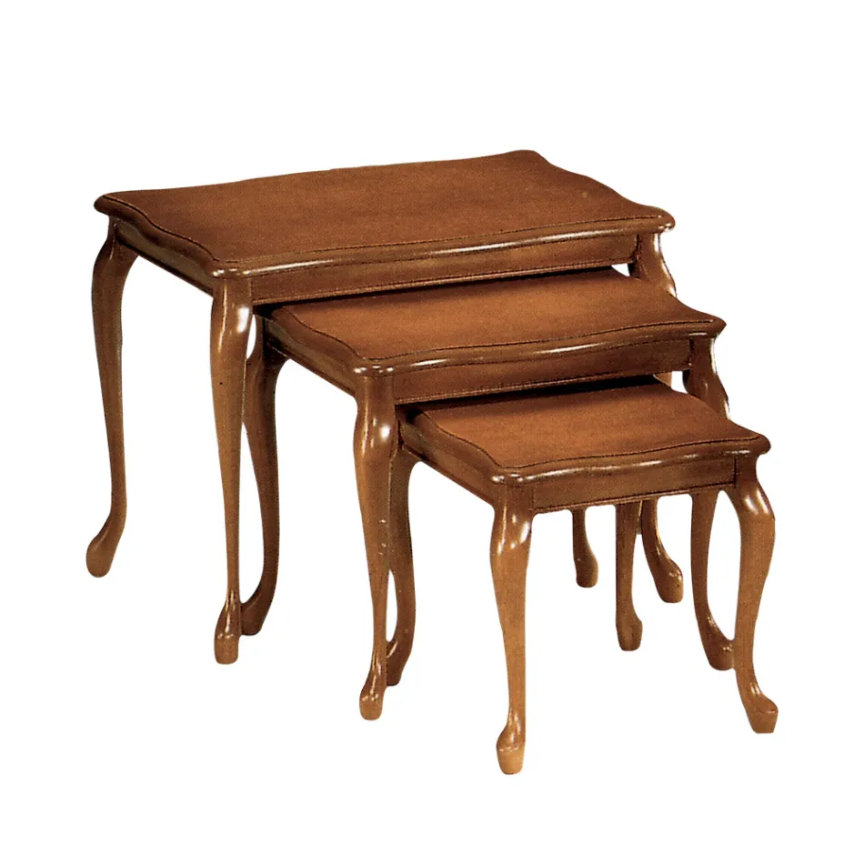 Složení 3 konferenčních stolků různých velikostí Made in Italy - Mummu Viadurini