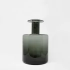 Složení 3 dekorativních váz v kouřovém, modrém a ametystovém skle - nekonečno Viadurini