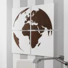 Složení 4 panelů představujících svět Made in Italy - Ciro Viadurini