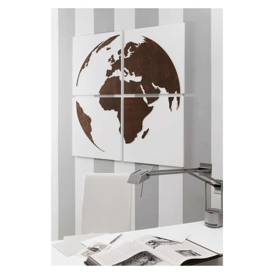 Složení 4 panelů představujících svět Made in Italy - Ciro Viadurini