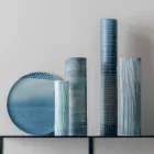 Složení 4 váz a vrcholů v ručně malovaném porcelánu - Liberio Viadurini