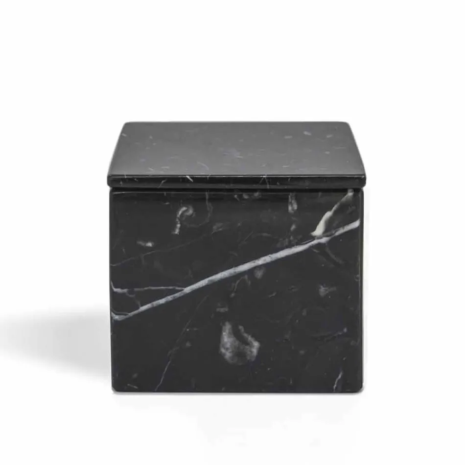 Složení mramorové koupelnové doplňky vyrobené v Itálii, 4 kusy - Deano Viadurini