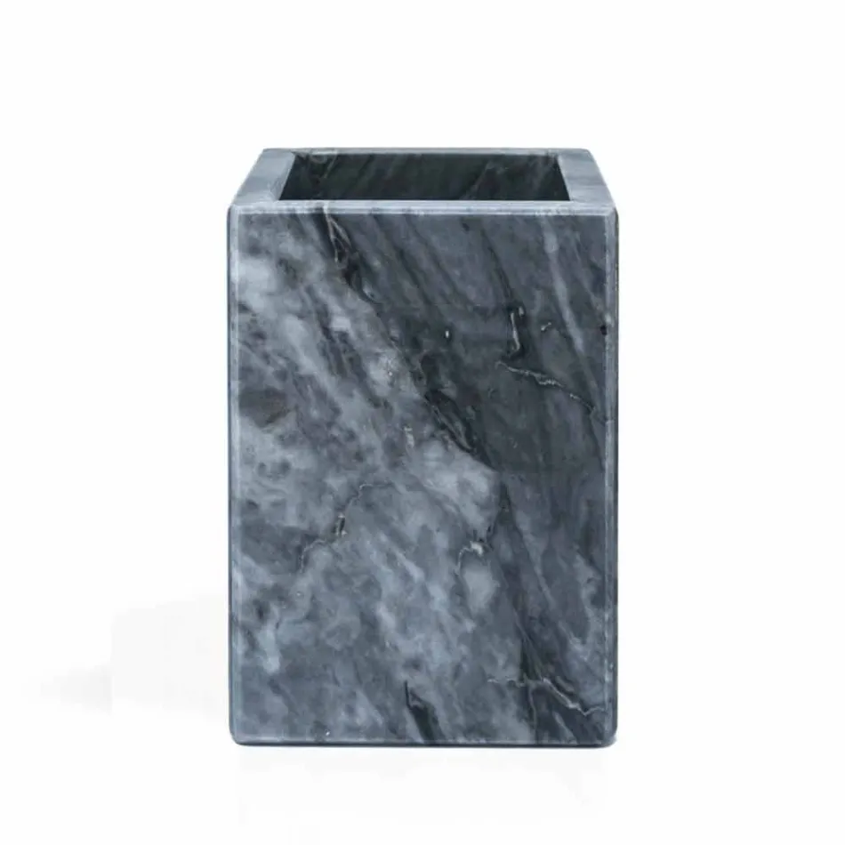 Složení mramorové koupelnové doplňky vyrobené v Itálii, 4 kusy - Deano Viadurini