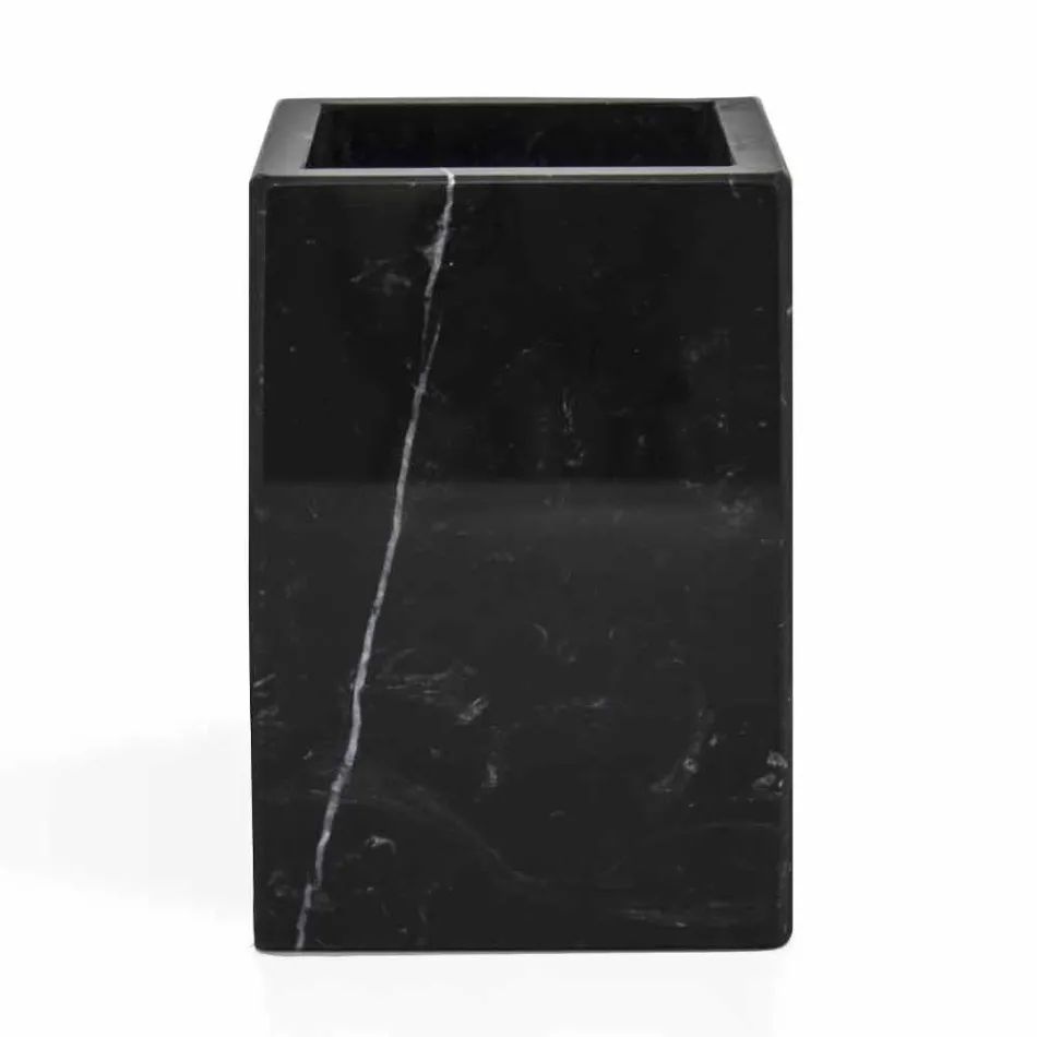 Složení mramorové koupelnové doplňky vyrobené v Itálii, 4 kusy - Deano Viadurini