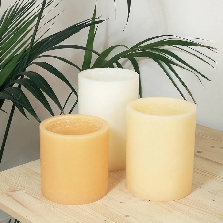 Složení vonných luceren s čajovou svíčkou Made in Italy 3 kusy - Terna Viadurini