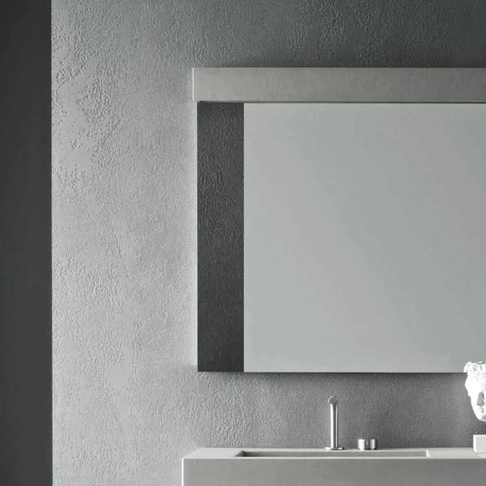 Složení ručně vyráběného nábytku pro moderní designovou koupelnu na zemi - Farart3 Viadurini