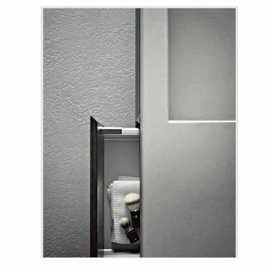 Složení ručně vyráběného nábytku pro moderní designovou koupelnu na zemi - Farart3 Viadurini