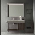Složení ručně vyráběného nábytku pro moderní designovou koupelnu na zemi - Farart3